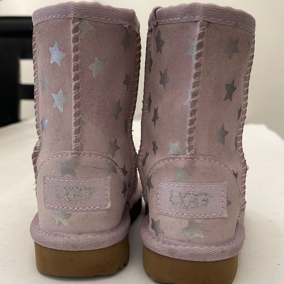 UGG WINTER CLASSIC BOOTS SHORT II BABY 9 MHTS-2 YRS SIZE 6 - Picture 3 of 14